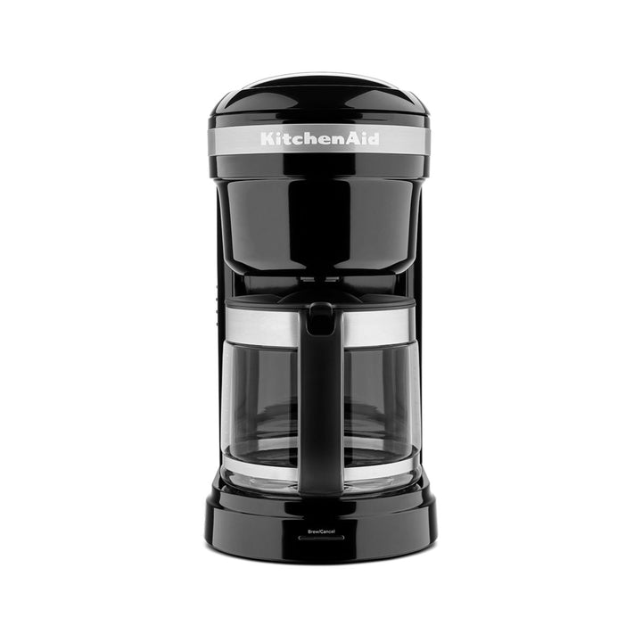 CAFETERA 12 TAZAS DE CAPACIDAD, JARRA DE VIDRIO, ROCIADOR EN ESPIRAL