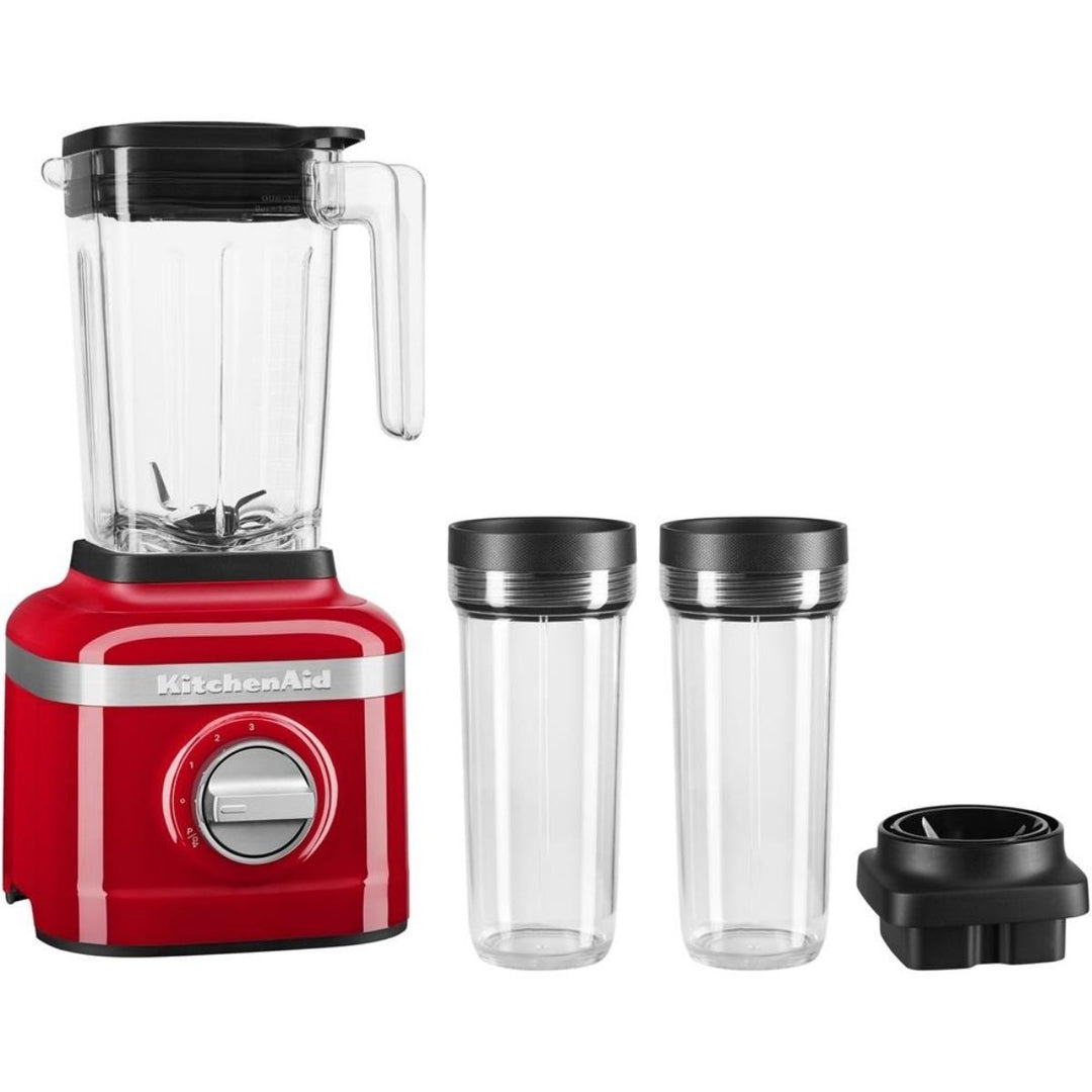 BUNDLE LICUADORA 3 VELOCIDADES, CRUSH ICE, VASO , JARRA PERSONAL PASSION RED - KITCHEN AID - Compralo en CorinneRegalos.com