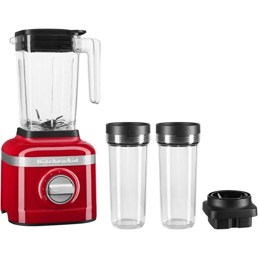 BUNDLE LICUADORA 3 VELOCIDADES, CRUSH ICE, VASO , JARRA PERSONAL PASSION RED - KITCHEN AID - Compralo en CorinneRegalos.com