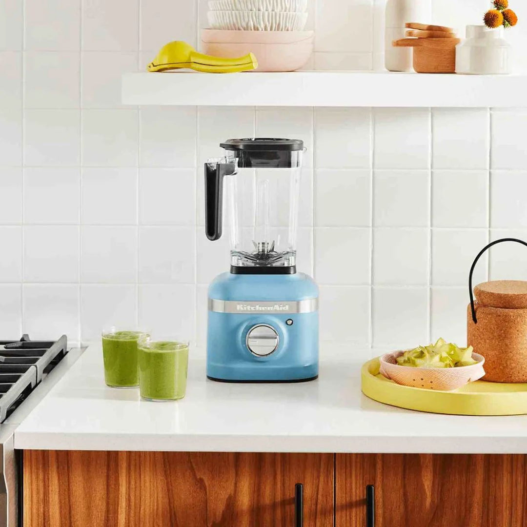 LICUADORA DE 1.5HP, 5 VELOCIDADES, VASO DE POLICARBONATO DE 56 ONZAS VELVET BLUE