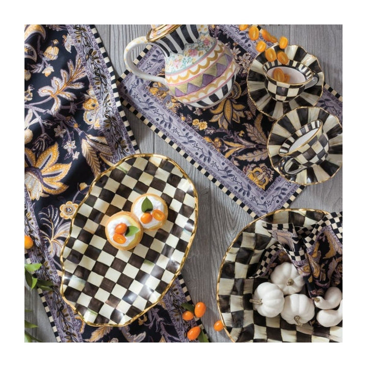COURTLY CHECK SERVING PLATTER