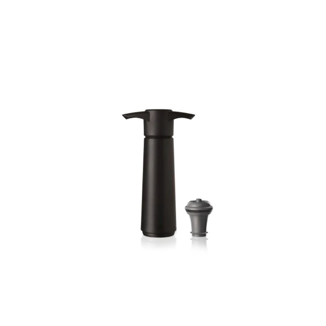 WINE SAVER BLACK (1 PUMP. 1 STOPPER) - VACU VIN - Compralo en CorinneRegalos.com