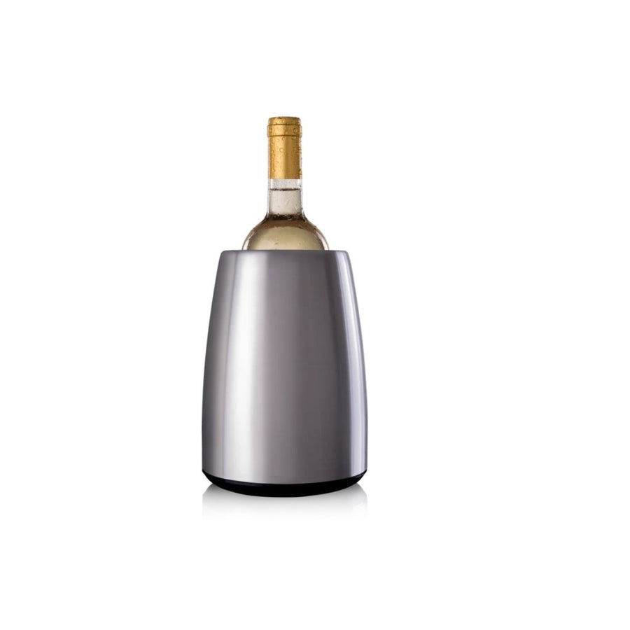 ACTIVE COOLER WINE ELEGANT STAINLESS STEEL. BOX - VACU VIN - Compralo en CorinneRegalos.com