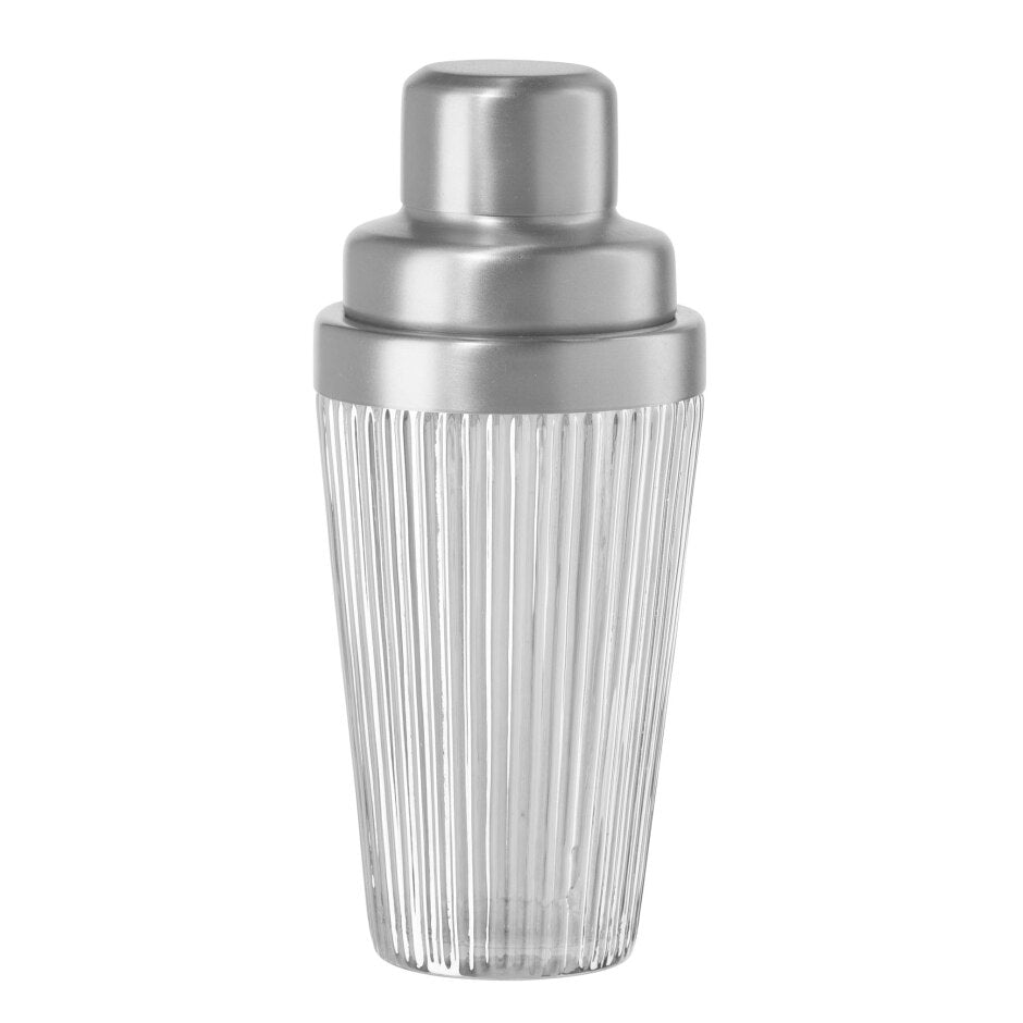 VINTAGERIBBEDGLASSCOCKTAILSHAKER(500ML,17OZ)