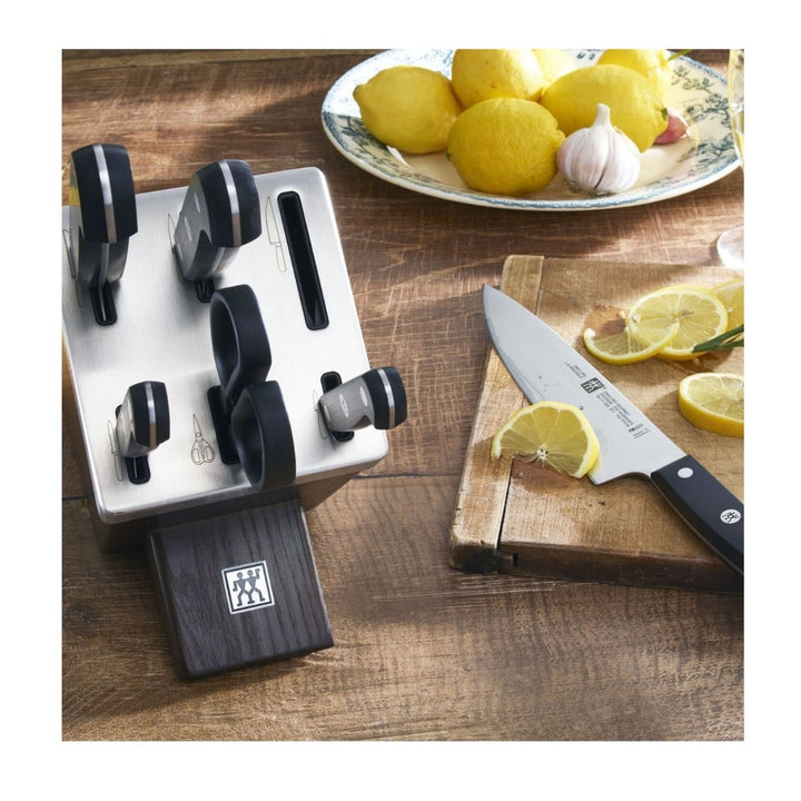 KNIFE BLOCK SET +KIS 7 BN ASH