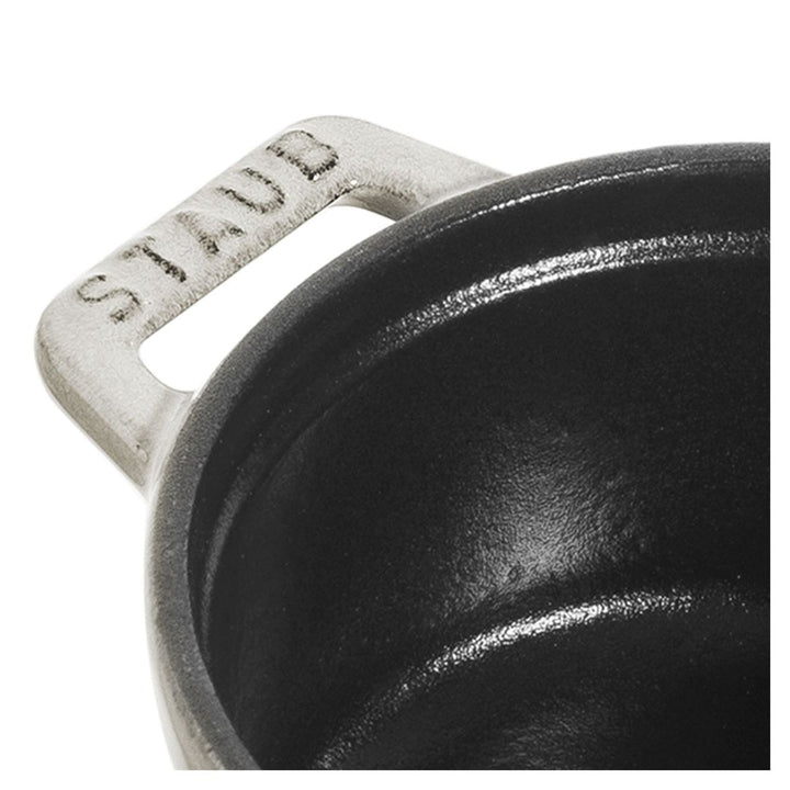 MINI COCOTTE 10 CM, ROUND, WHITE TRUFFLE, CAST IRON
