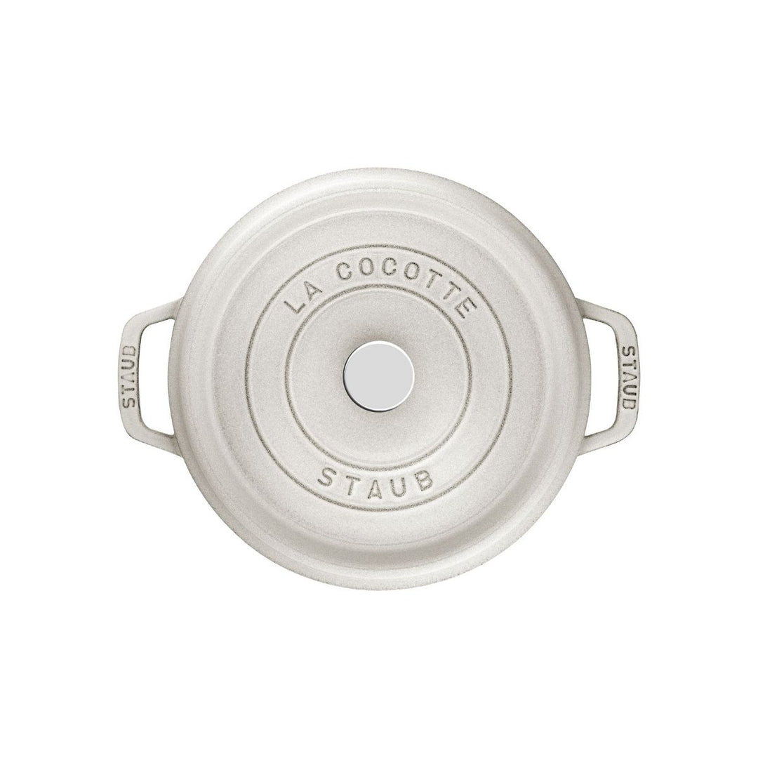LA COCOTTE COCOTTE 20CM 2.20L WHITE TRUFFLE CAST IRON ROUND