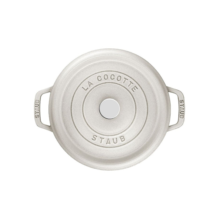LA COCOTTE COCOTTE 20CM 2.20L WHITE TRUFFLE CAST IRON ROUND