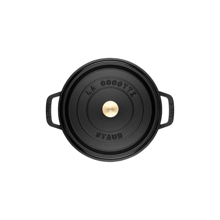 LA COCOTTE COCOTTE 20CM 2.20L BLACK CAST IRON ROUND
