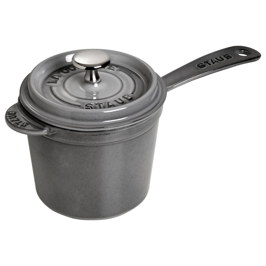 SAUCE PAN, 18 CM | ROUND | CAST IRON | GRAPHITE-GREY - STAUB - Compralo en CorinneRegalos.com