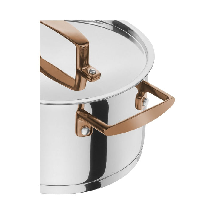 POTS AND PANS SET, 5-PCS ROUND