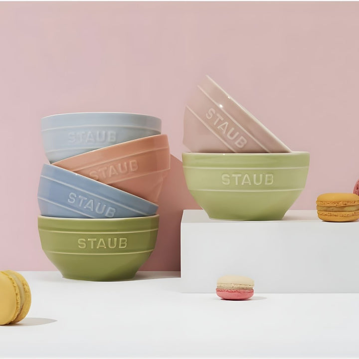 BOWL SET MACARON 6-PCS, 12CM
