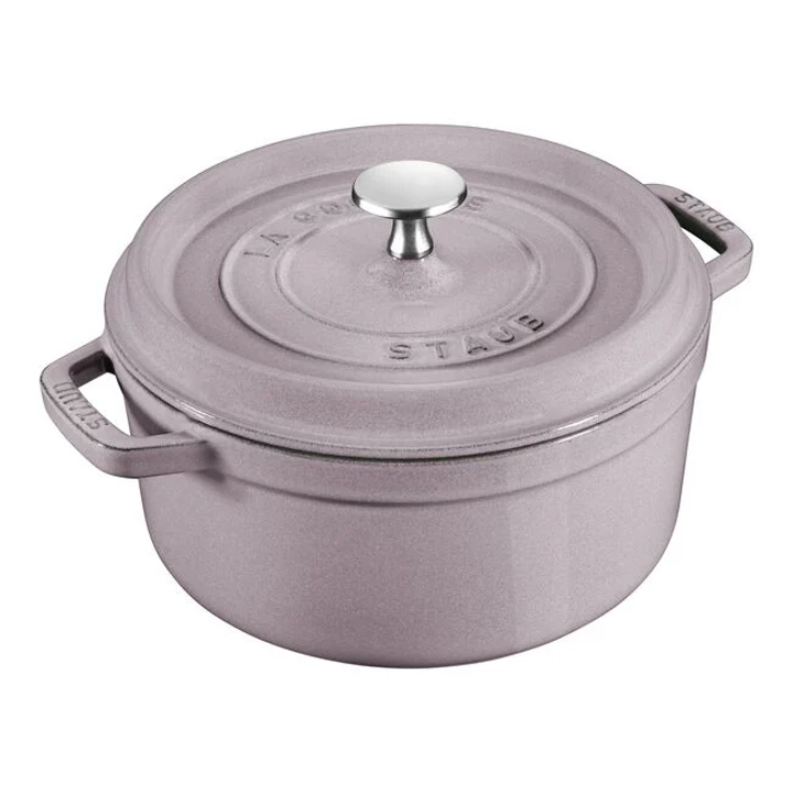 COCOTTE 20 CM, ROUND, CHERRY BLOSSOM, CAST IRON - STAUB - Compralo en CorinneRegalos.com