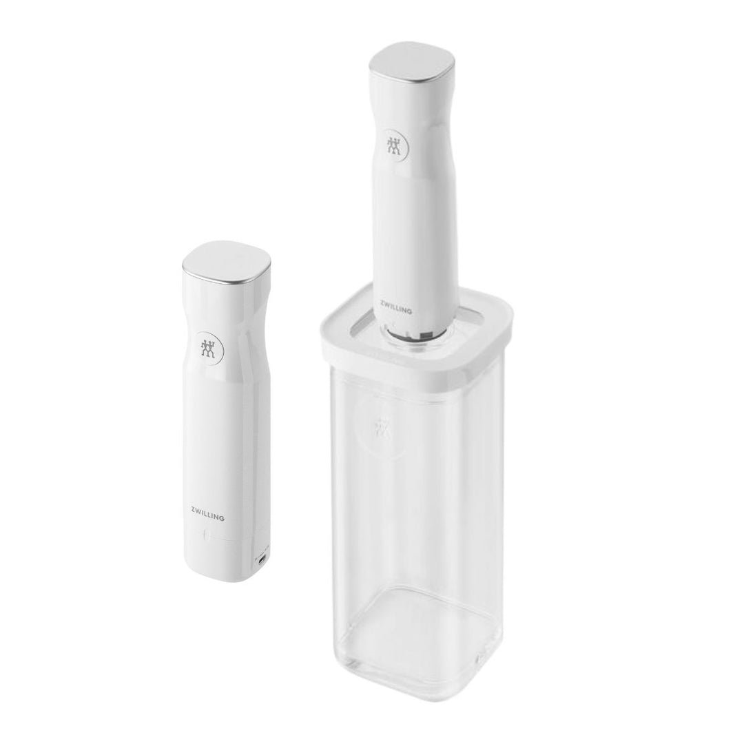 CUBE VACUUM STARTER SET S / 6PCS  TRANSPARENTWHITE  CUBE GREY LINE  NO PLUG