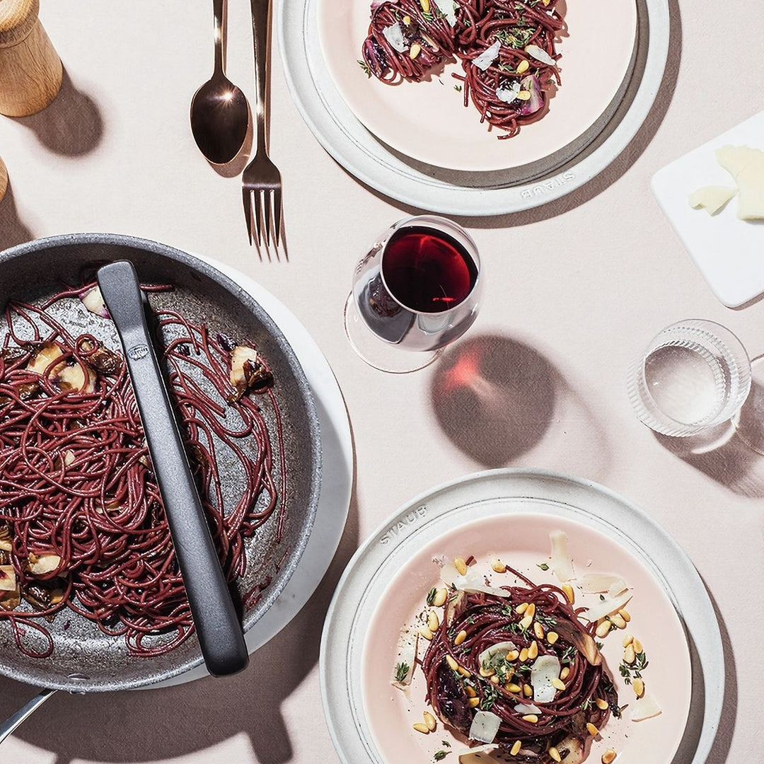 TONGS 27 CM BLACK SILICONE