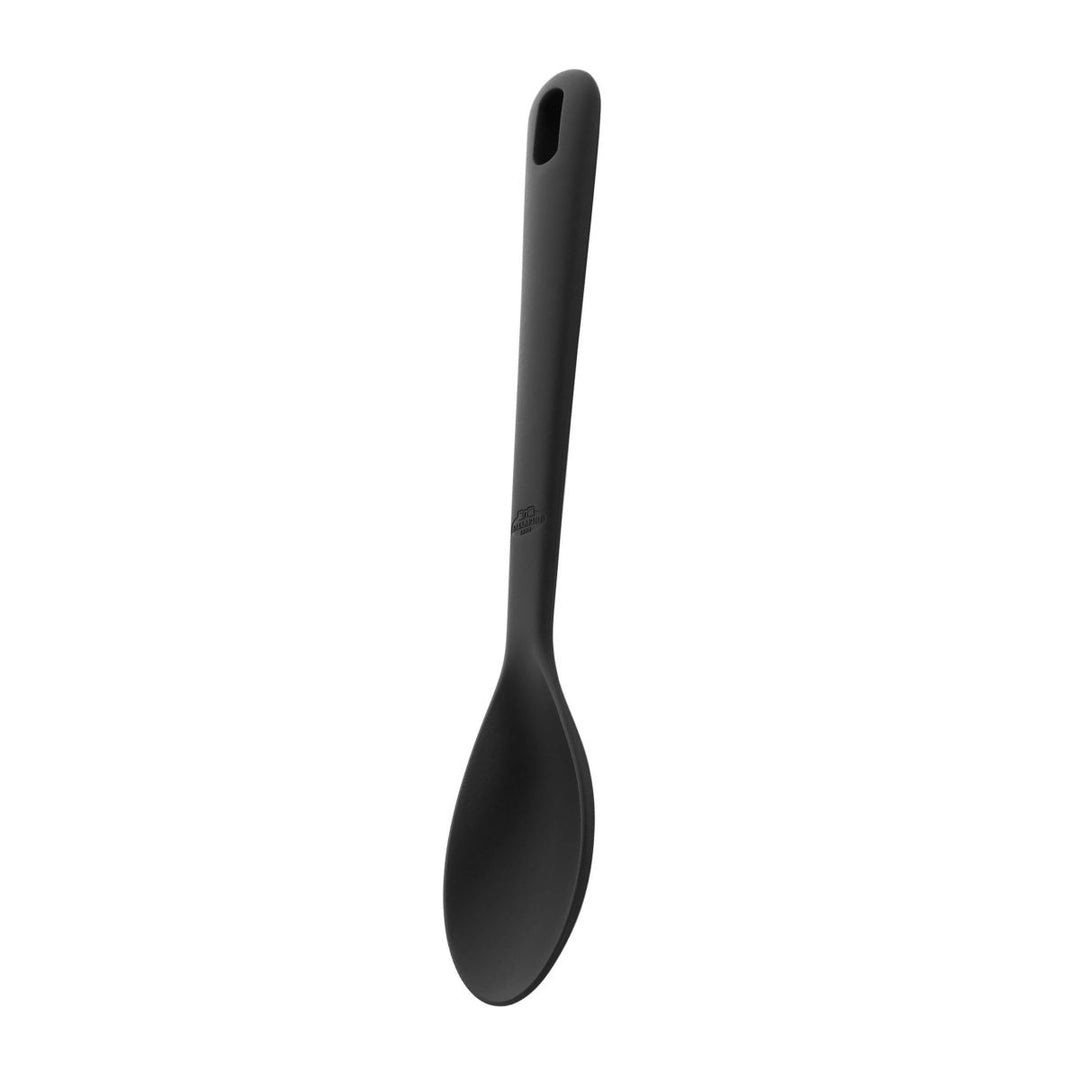 COOKING SPOON 28 CM BLACK SILICONE