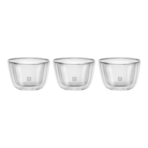 APPETISER SET 3PCS TRANSPARENT BOROSILICATE GLASS - ZWILLING - Compralo en CorinneRegalos.com