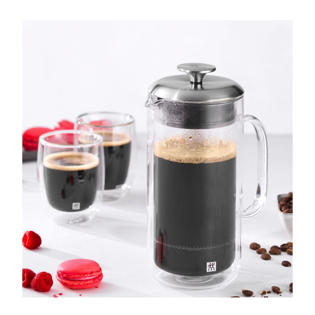 ZWILLING SORRENTO PLUS CAFETERA DE VIDRIO DE 750 ML