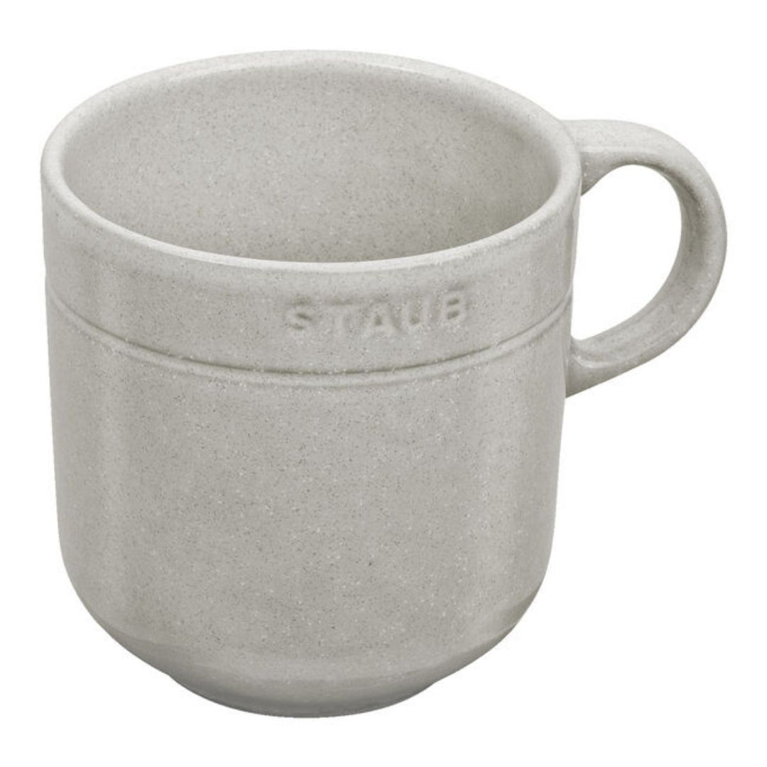 MUG 300 ML WHITE TRUFFLE CERAMIC