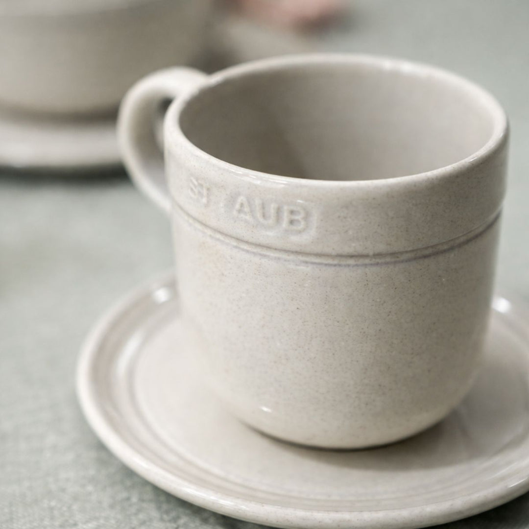 MUG 300 ML WHITE TRUFFLE CERAMIC