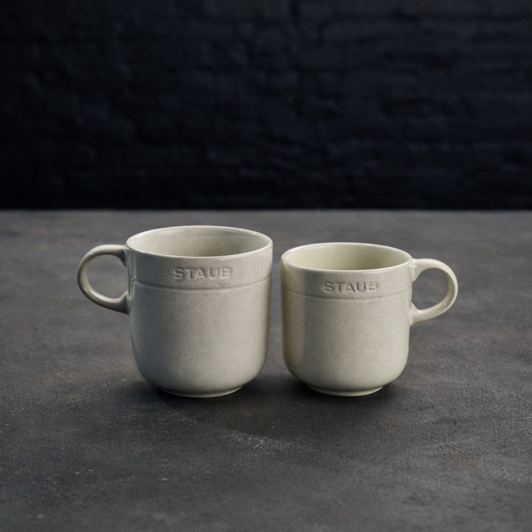 MUG 300 ML WHITE TRUFFLE CERAMIC