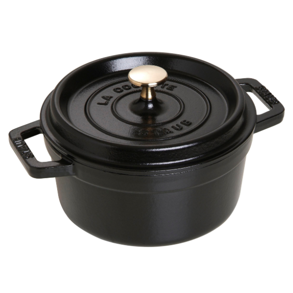 COCOTTE 20 CM NEGRO - STAUB - Compralo en CorinneRegalos.com