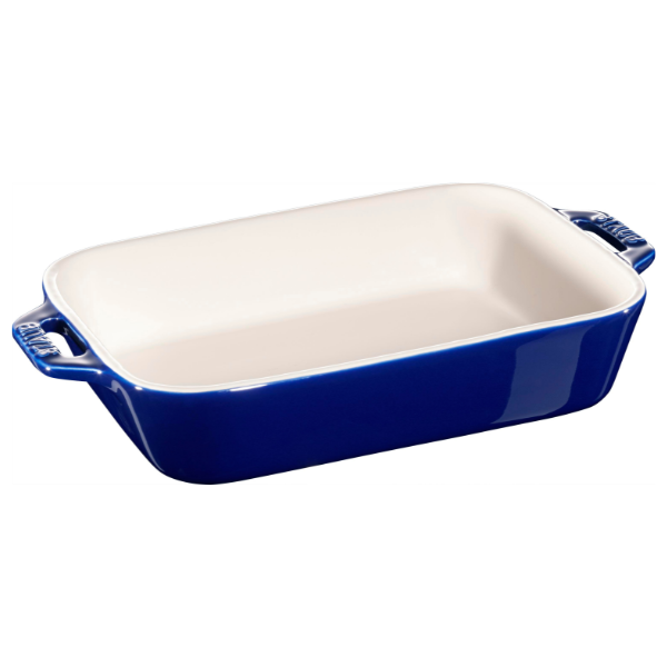 OVEN DISH 27 X 20 CM CERAMIC DARK-BLUE - STAUB - Compralo en CorinneRegalos.com