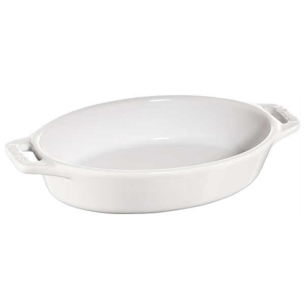 FUENTE DE HORNO 17CM BLANCA - STAUB - Compralo en CorinneRegalos.com