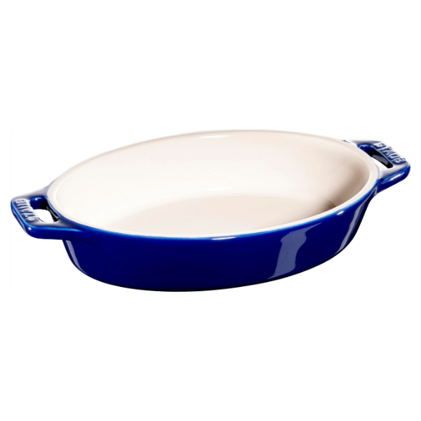 OVEN DISH 23 CM CERAMIC DARK-BLUE - STAUB - Compralo en CorinneRegalos.com