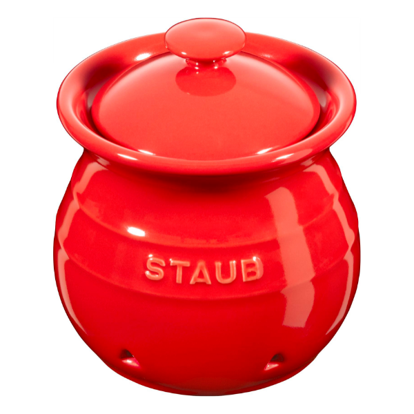 GARLIC KEEPER CHERRY CERAMIC 500 ML - STAUB - Compralo en CorinneRegalos.com