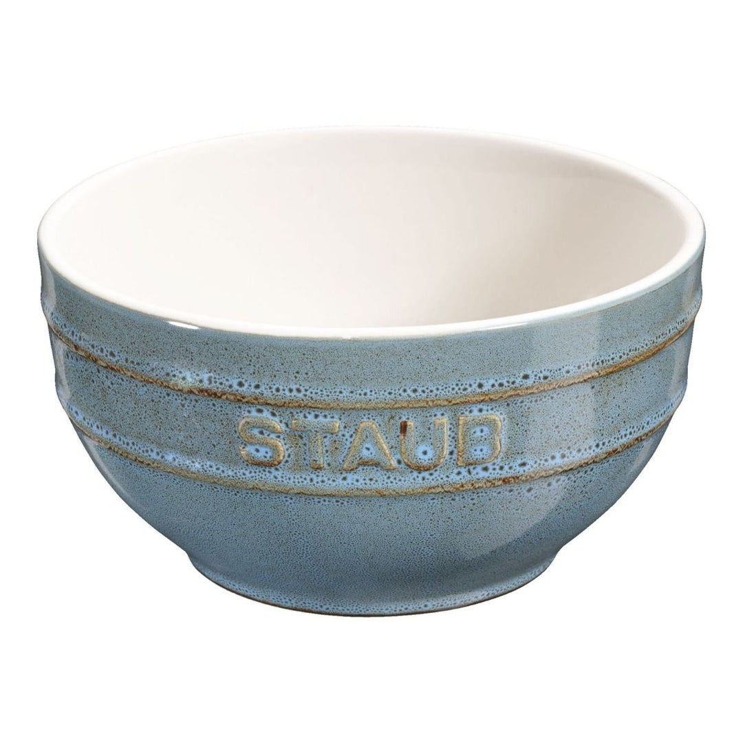BOWL 14 CM ANCIENT-TURQUOISE CERAMIC