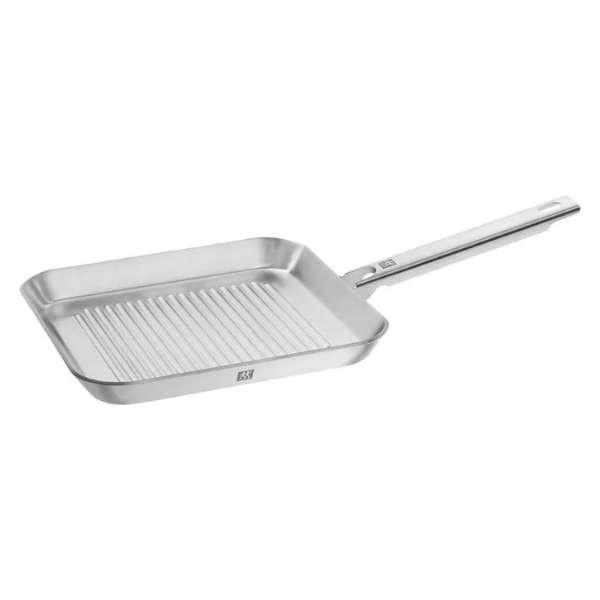 GRILL PAN 24 X 24 CM SQUARE 1810 STAINLESS STEEL - ZWILLING - Compralo en CorinneRegalos.com