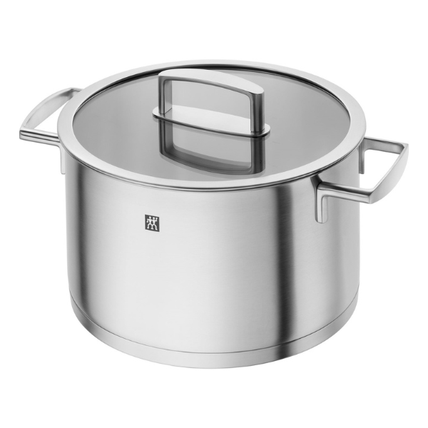 STOCK POT 24 CM ROUND 1810 STAINLESS STEEL - ZWILLING - Compralo en CorinneRegalos.com