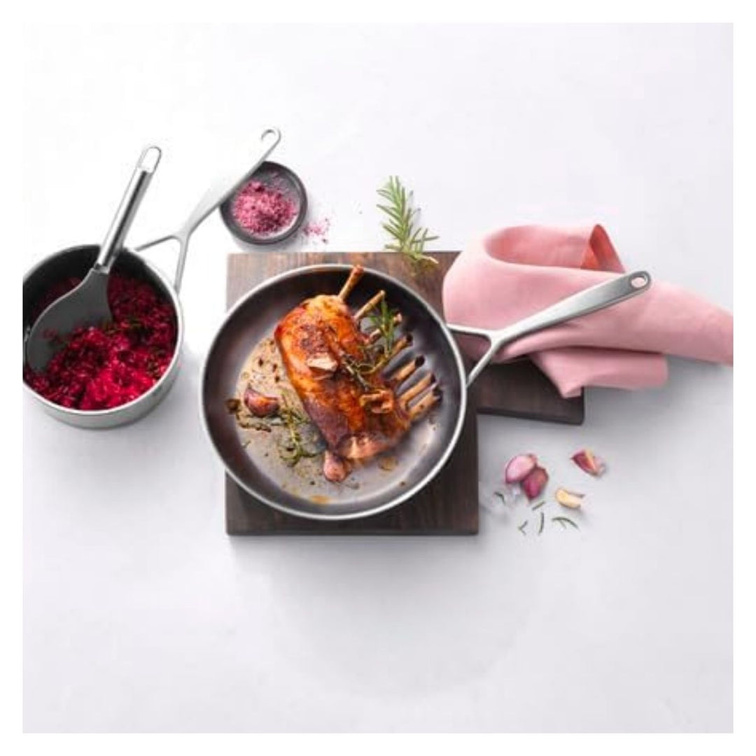 FRY PAN 26 CM 1810 STAINLESS STEEL ROUND