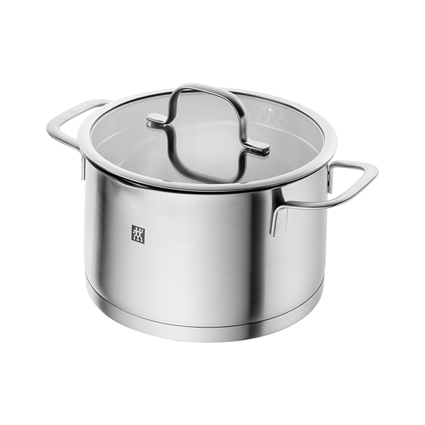 STOCK POT 20 CM ROUND STAINLESS STEEL - ZWILLING - Compralo en CorinneRegalos.com