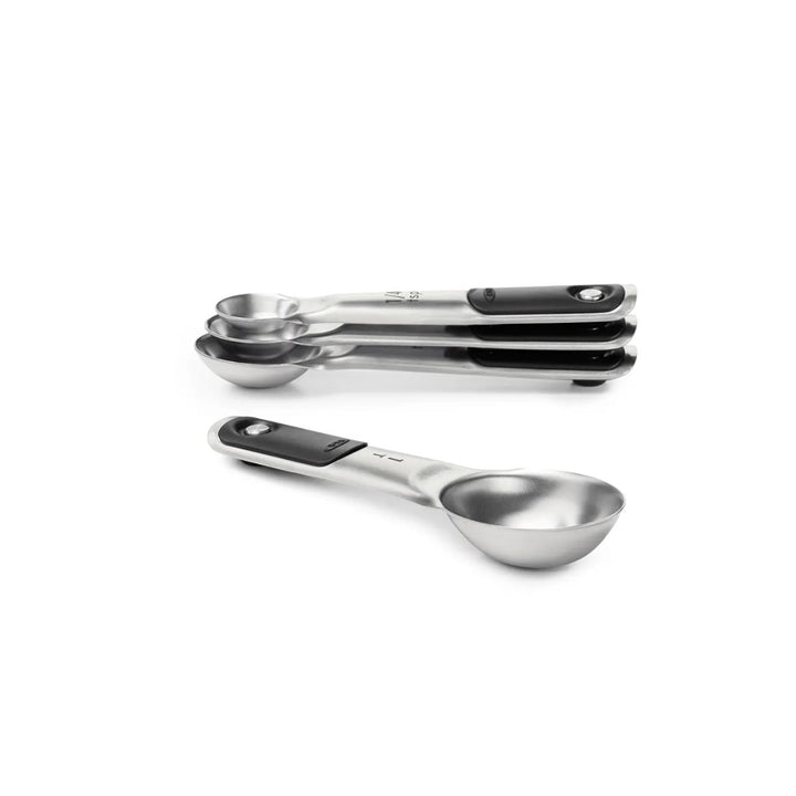 OXO GG 4 PC STAINLESS STEEL MEASURING SPOONS - MAGNETS