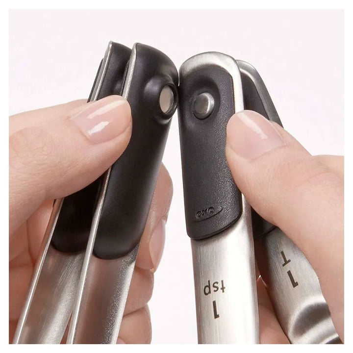 OXO GG 4 PC STAINLESS STEEL MEASURING SPOONS - MAGNETS