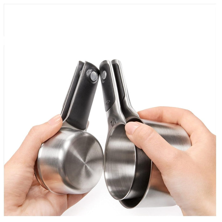 OXO GG 8 PIECE STAINLESS STEEL MEASURING CUPS AND SPOONS SET