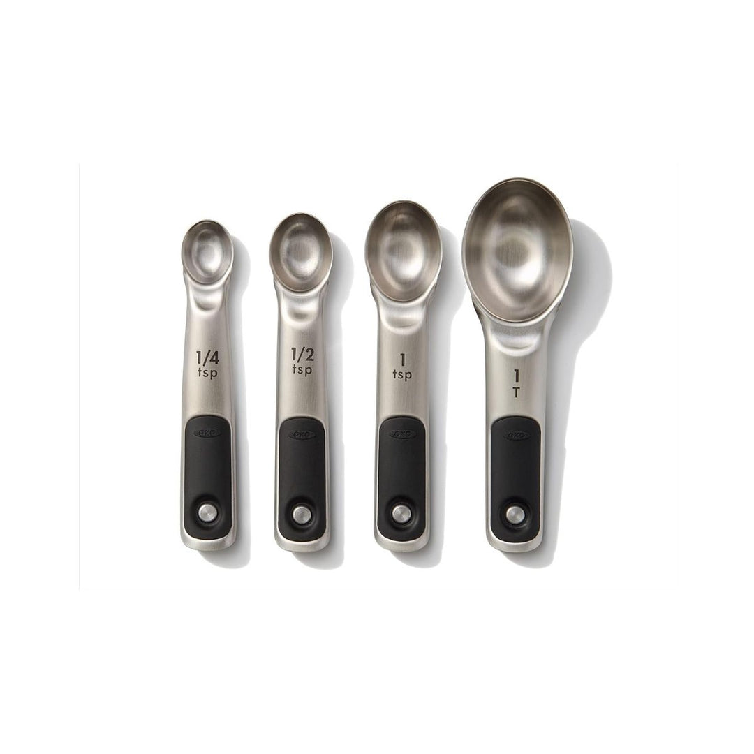 OXO GG 8 PIECE STAINLESS STEEL MEASURING CUPS AND SPOONS SET
