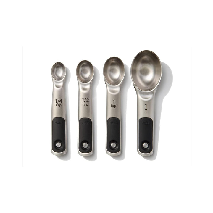 OXO GG 8 PIECE STAINLESS STEEL MEASURING CUPS AND SPOONS SET