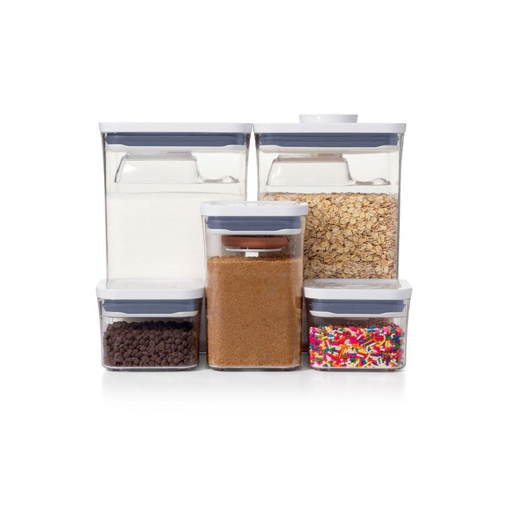 OXO GG 8-PC BAKING ESSENTIALS POP CONTAINER SET