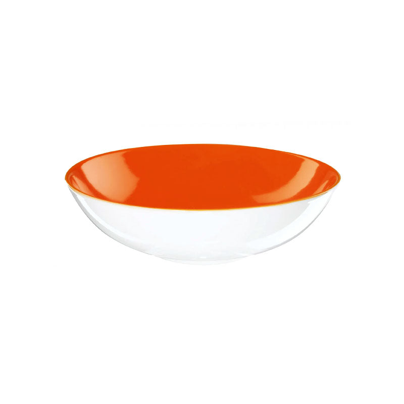 SOUP  PASTA BOWL  WHITE   ORANGE D 17 5CM H 5CM - ASA SELECTION - Compralo en CorinneRegalos.com