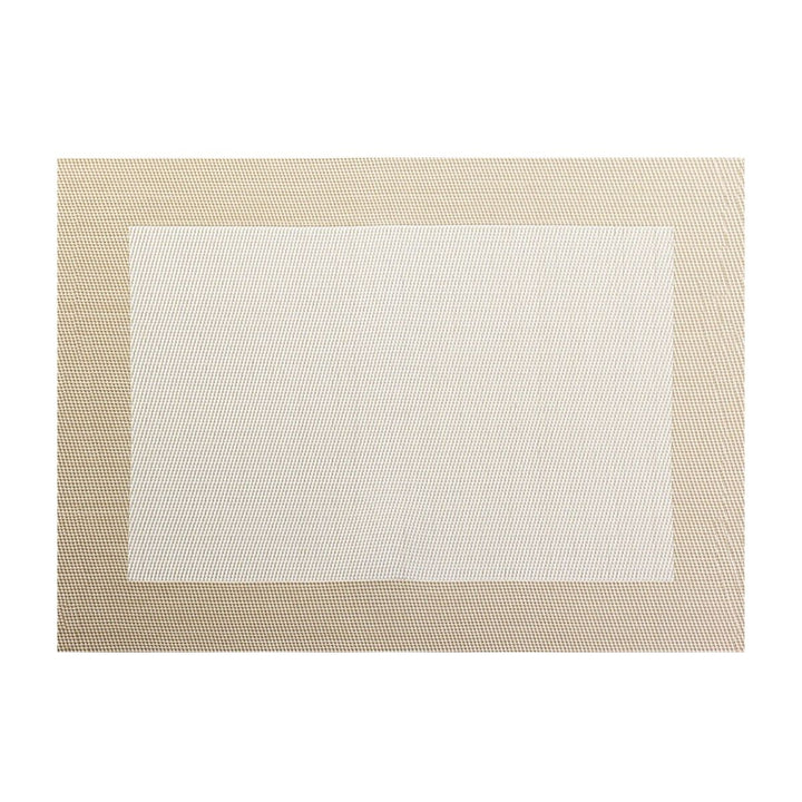 PLACEMAT 33X46 CM OFF WHITE WEAVED