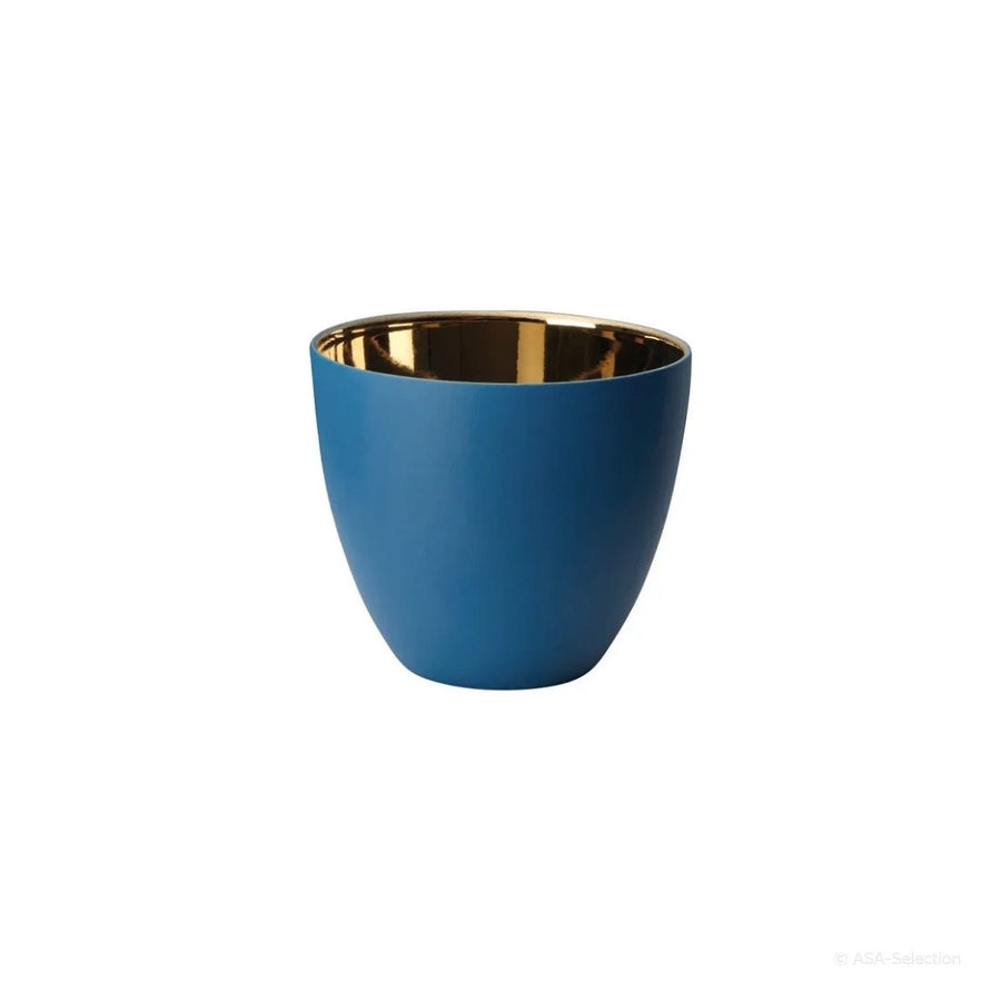 LANTERN BLUE INSIDE GOLD SHINY D. 72 CM H 65 - ASA SELECTION - Compralo en CorinneRegalos.com