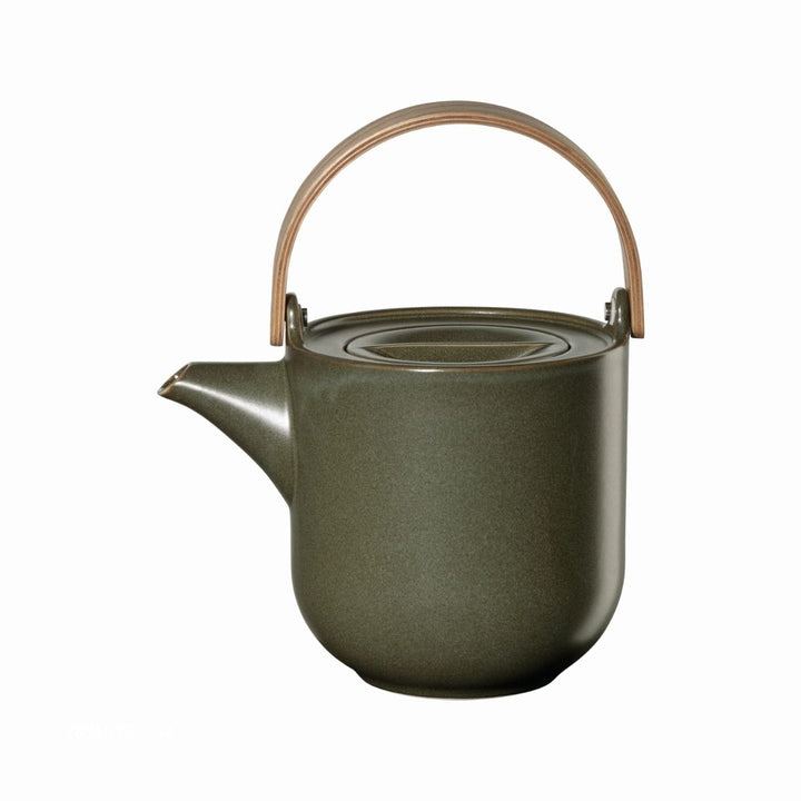 TEAPOT WITH STAINLESS STEEL FILTER AND WOODEN HANDLE COPPA NORI 0.6L