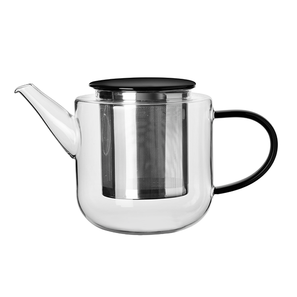 TEAPOT WITH BLACK HANDLE LID - ASA SELECTION - Compralo en CorinneRegalos.com