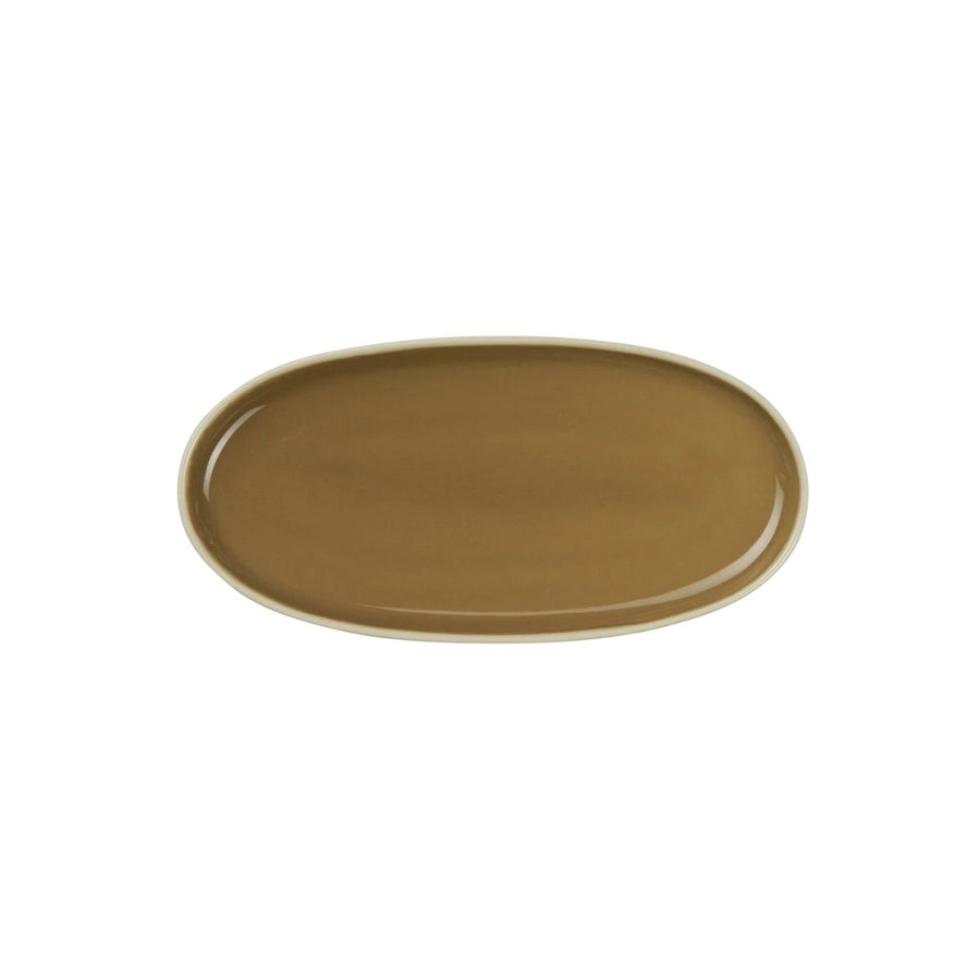 aperitif plate, oval, mocha - ASA SELECTION - Compralo en CorinneRegalos.com