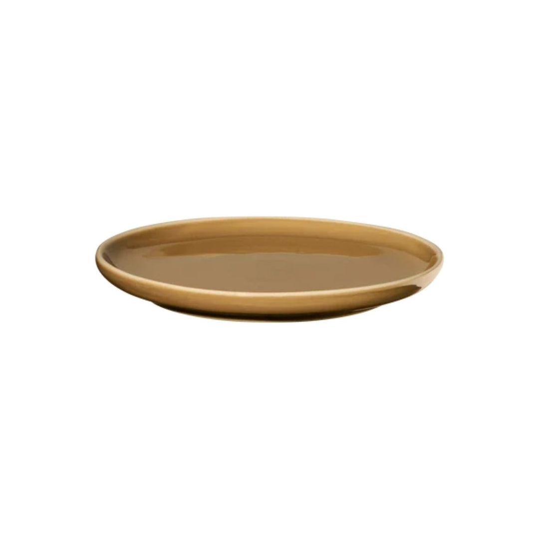 bread plate, mocha