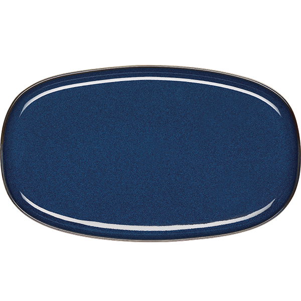 PLATE OVAL MIDNIGHT BLUE - ASA SELECTION - Compralo en CorinneRegalos.com