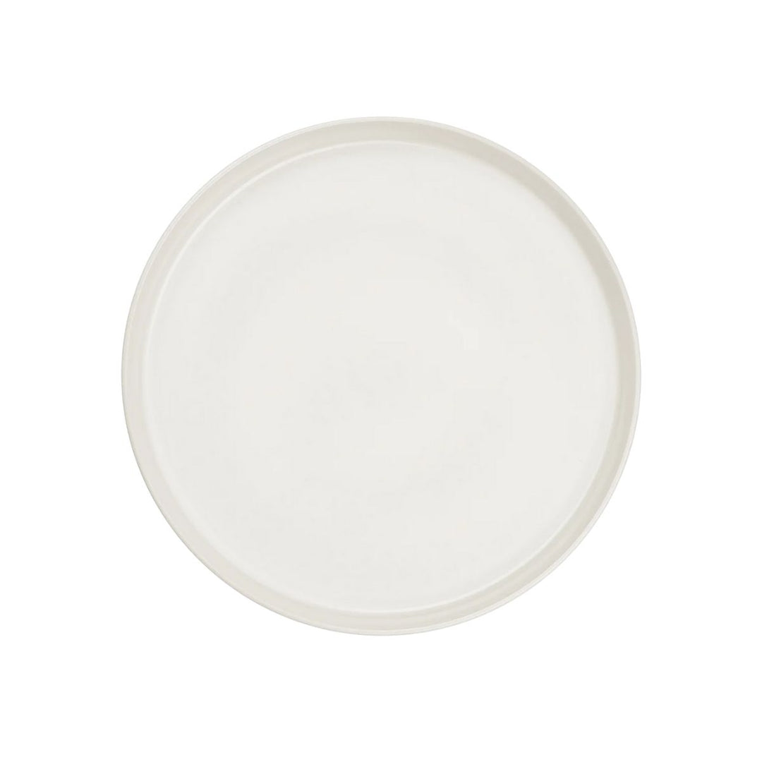 PLATE, SPARKLING WHITE